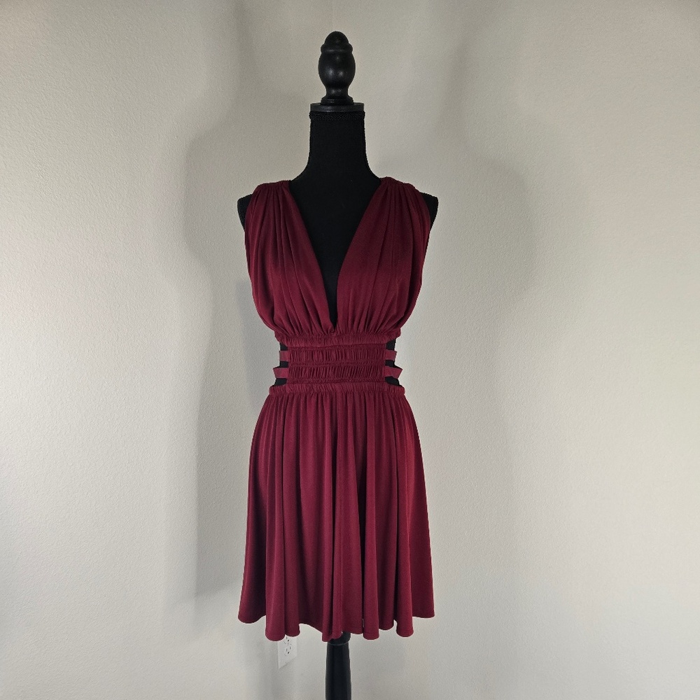 Red Strappy Dress